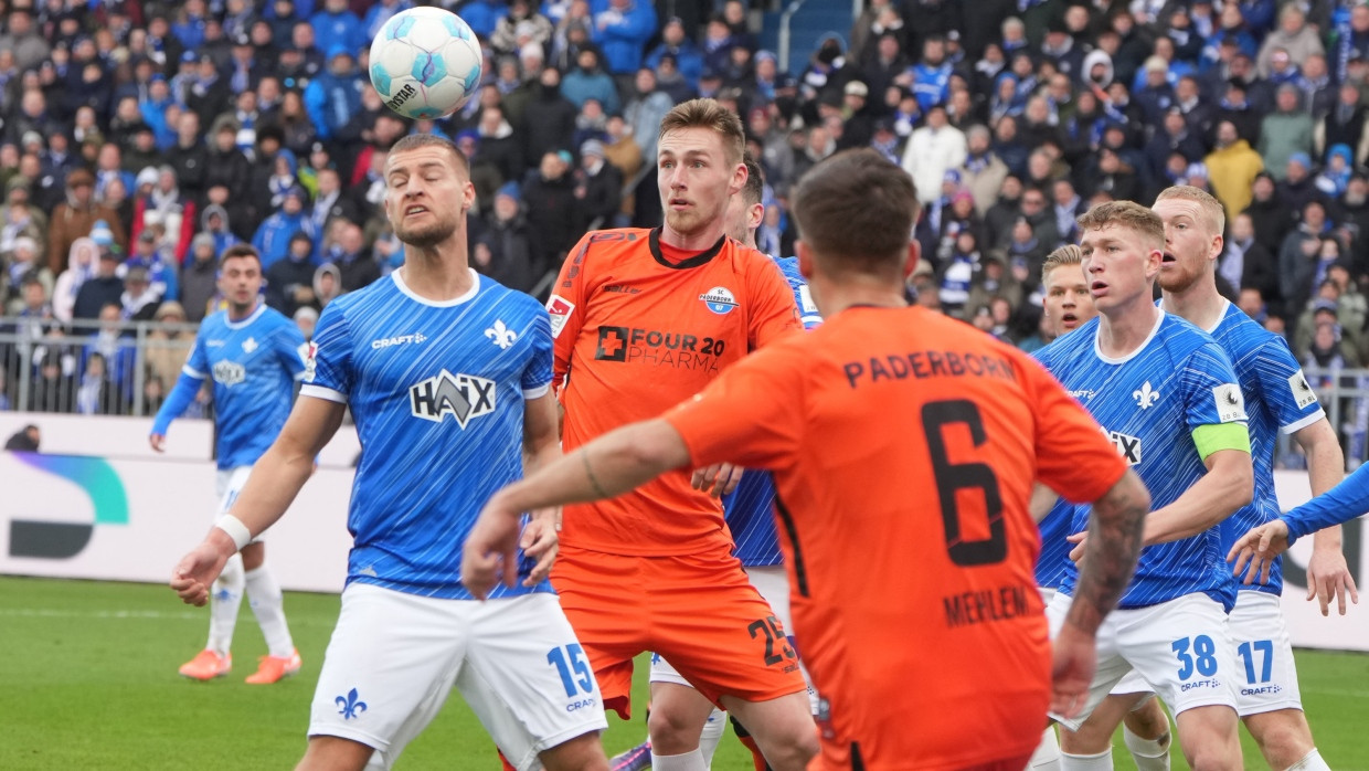 Keine gute Zeit für die Lilien: Paderborn gewinnt in Darmstadt.