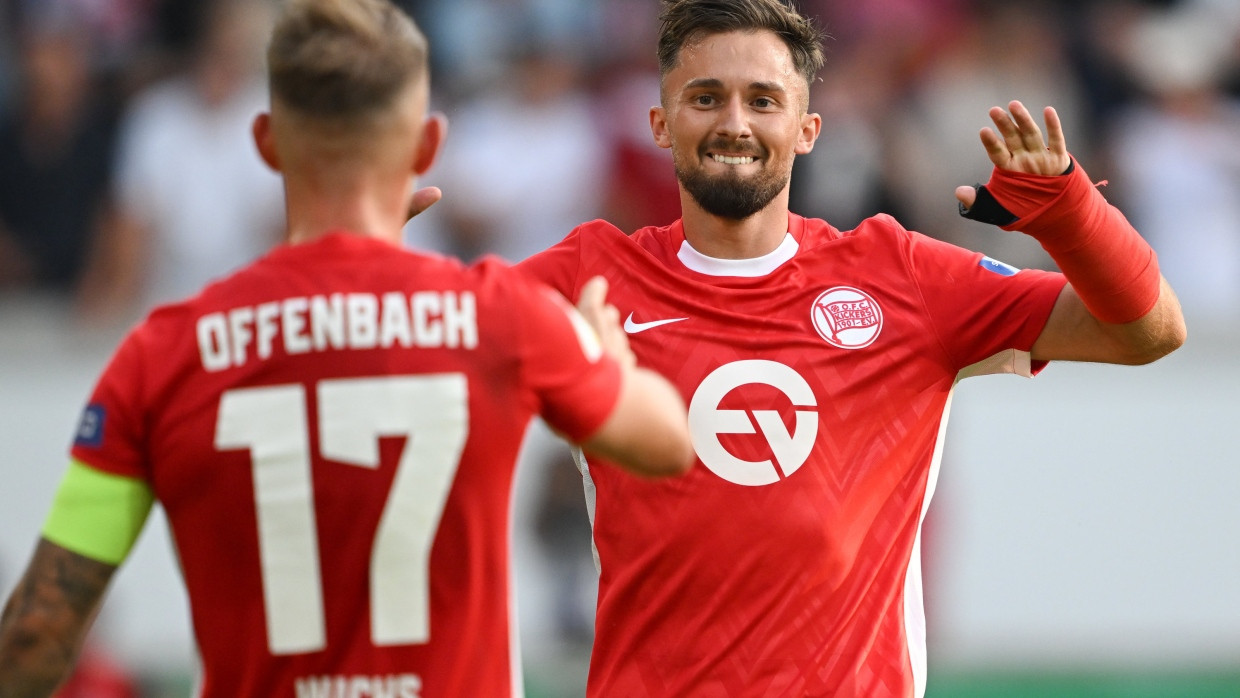 Die Kickers aus Offenbach ziehen in die zweite Runde ein.