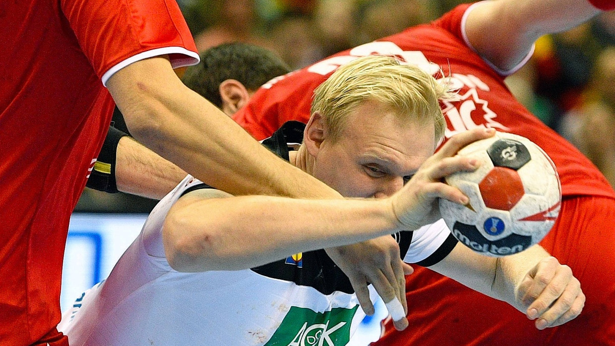 Schmerzen beim Aufstehen: Patrick Wiencek hat es als Kreisläufer besonders schwer bei der Handball-WM.