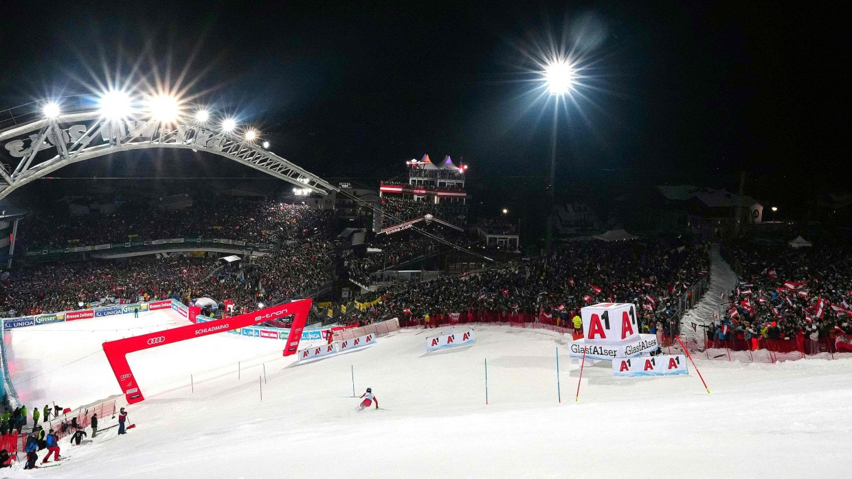 Ski-Party in Schladming: Straßer hat diesmal keinen Grund zum Mitfeiern