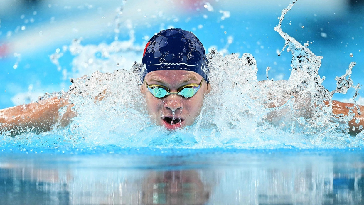 „Es ist unglaublich“: Léon Marchand gewinnt seine vierte Goldmedaille bei Olympia 2024.