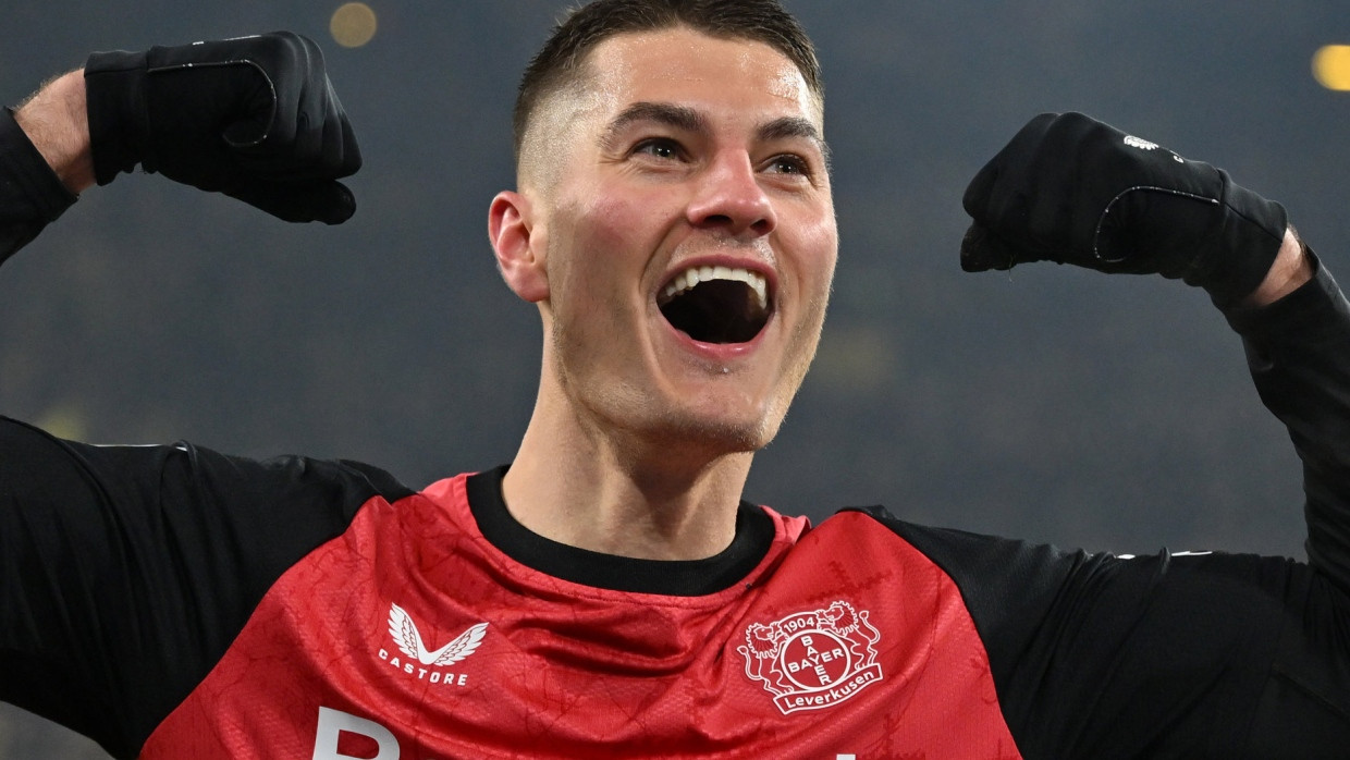 Patrik Schick erzielte gleich zwei Leverkusener Tore in Dortmund.