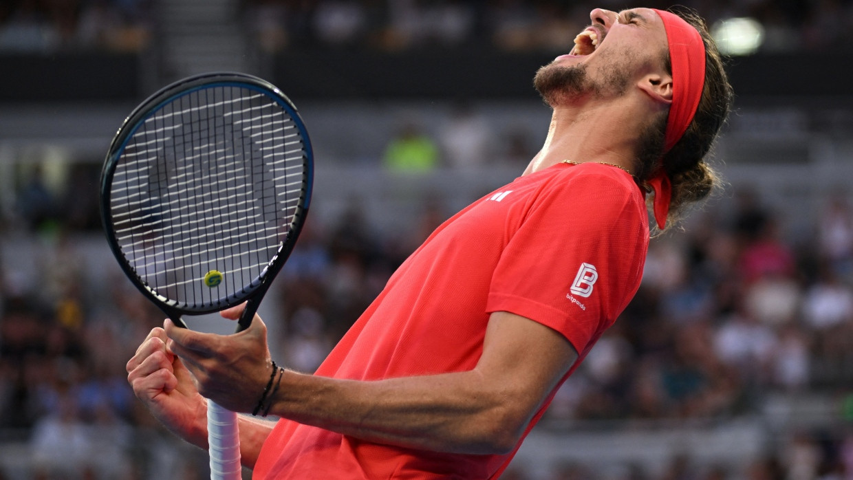 Sieg im Achtelfinale bei den Australian Open: Alexander Zverev