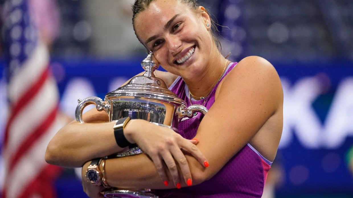 Brachial und lernfähig: Aryna Sabalenka gewinnt die US Open.