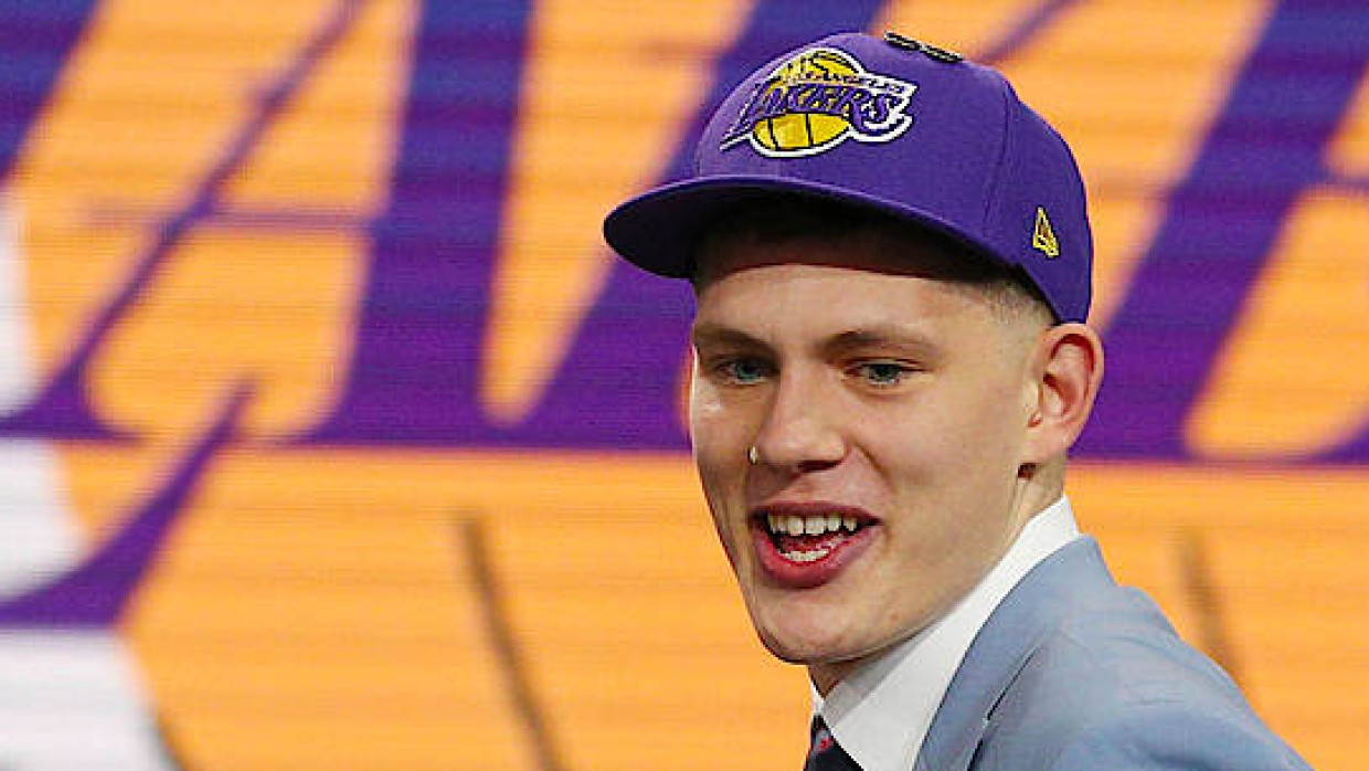 Moritz Wagner beim Draft.