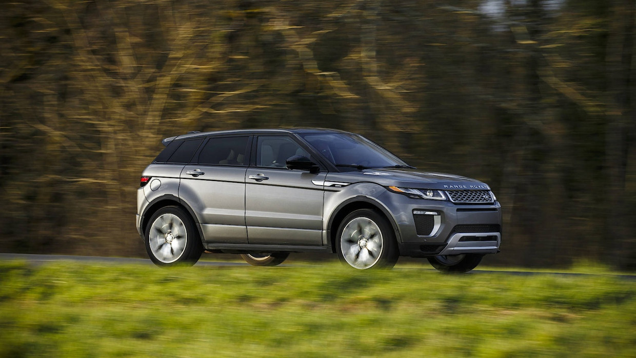 Top auf der Straße: der Range Rover Evoque