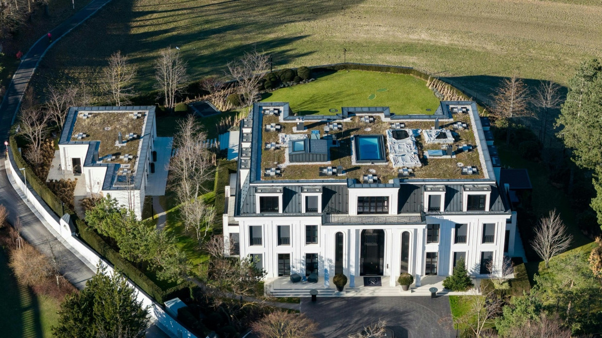 Außenansicht der von Signa-Gründer René Benko privat genutzten Villa in Innsbruck.