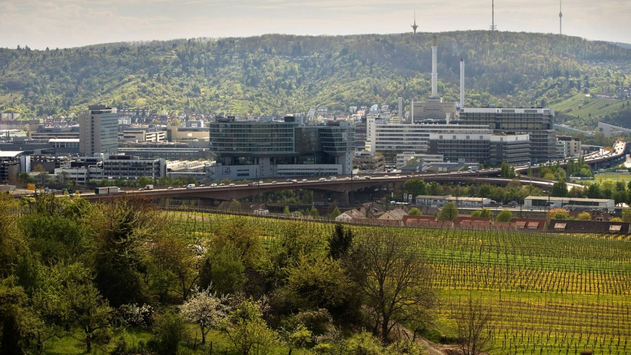 Daimler-Werk in Stuttgart-Untertürkheim