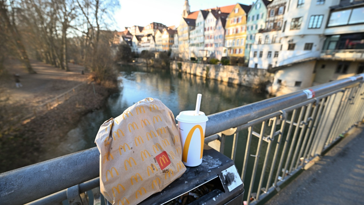 Tübingen gelingt es, mit einer Abgabe die Mehrwegquote in der Stadt zu erhöhen.