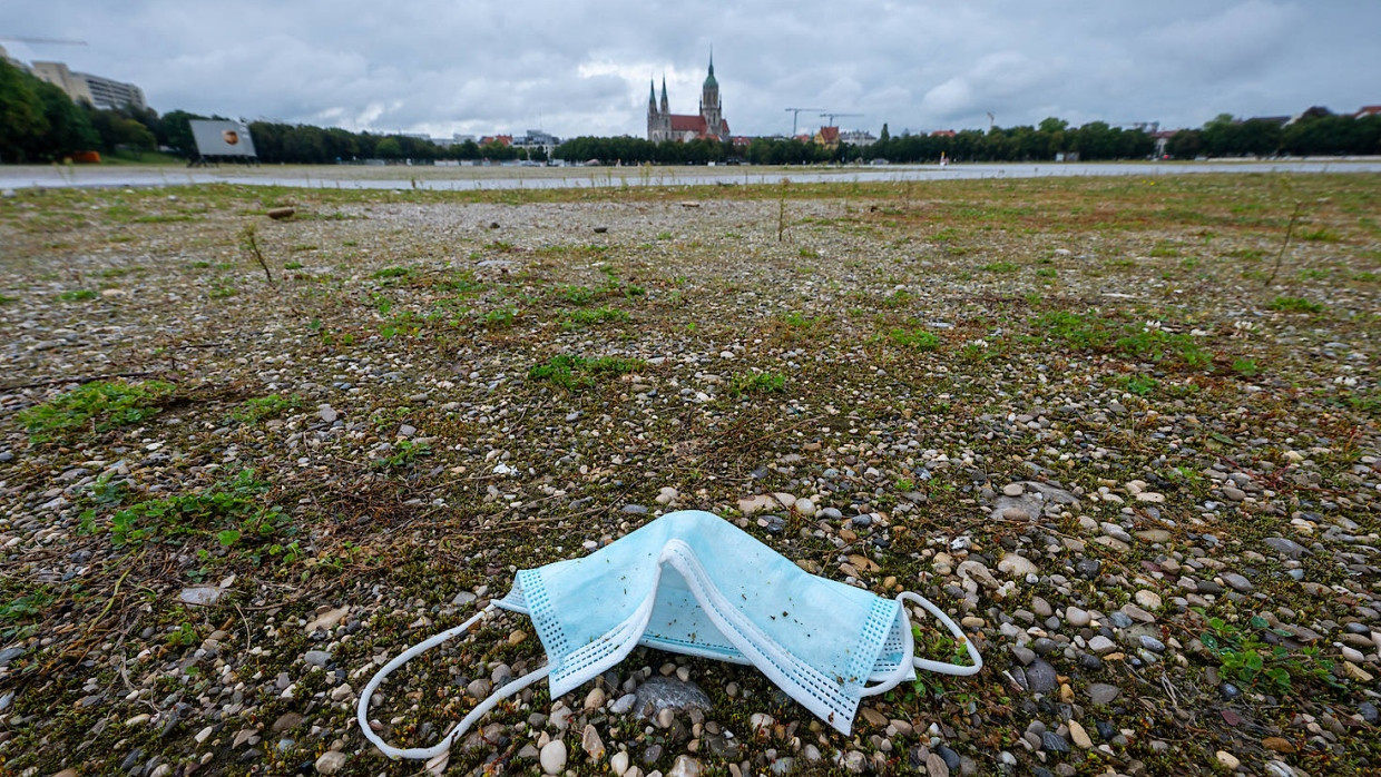 Leere Theresienwiese in München: Das Oktoberfest ist in diesem Jahr zum zweiten Mal ausgefallen