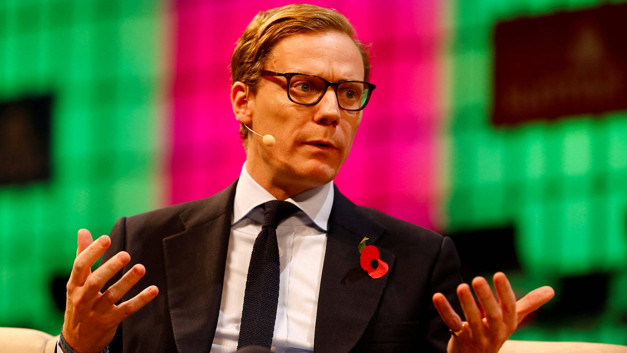 Spuckte großer Töne: Der frühere Chef von Cambridge Analytica, Alexander Nix.