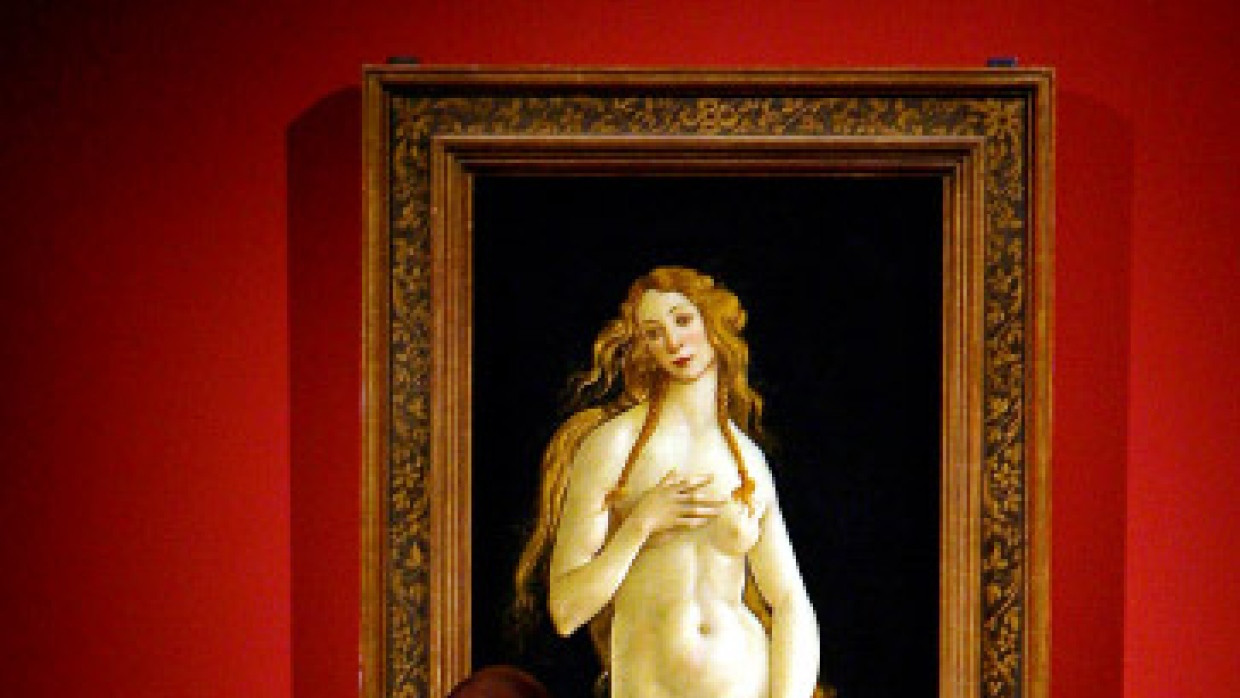 Immer noch sehr anziehend: „Venus” aus Botticellis Werkstatt, eine Leihgabe der Staatlichen Museen zu Berlin