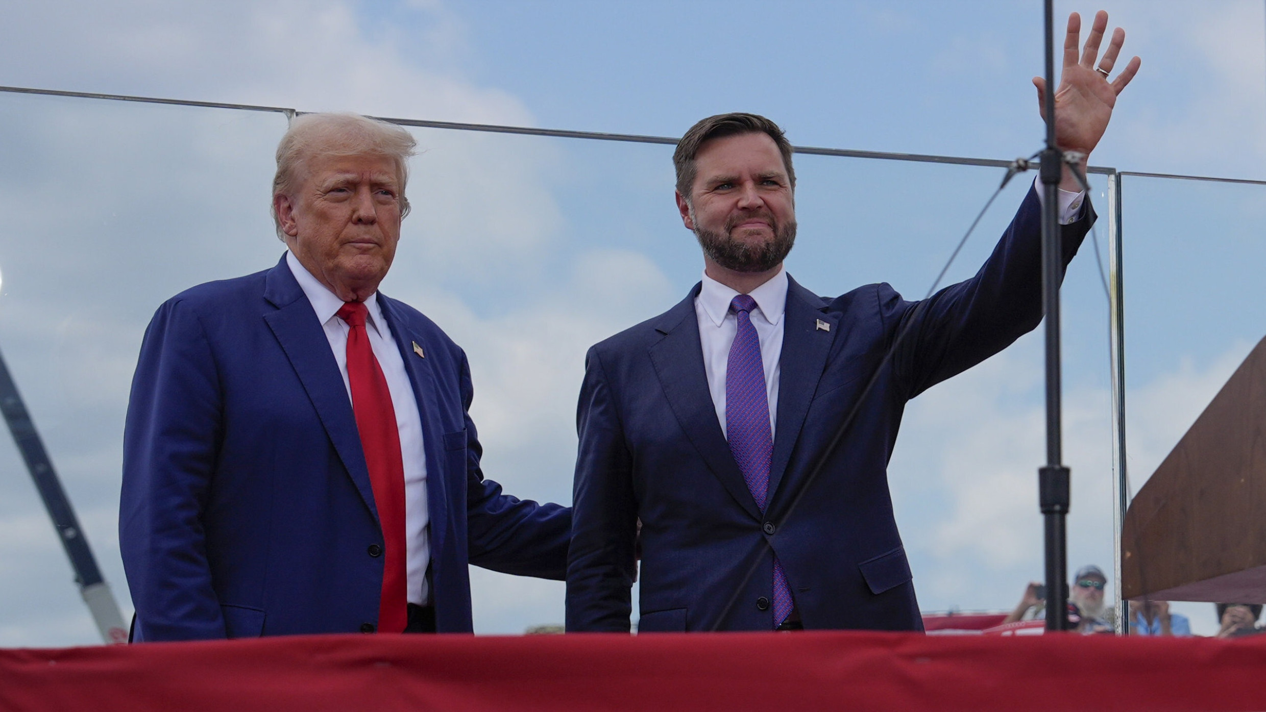 Trump und sein Vizepräsidentenkandidat JD Vance haben gute Verbindungen ins Silicon Valley.