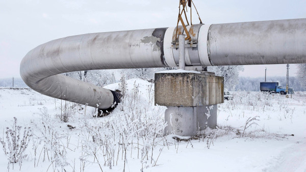 Teil des ukrainischen Pipeline-Systems: Im Gegensatz zur sonstigen Infrastruktur des Landes (noch) nicht Gegenstand russischer Zerstörung – durch sie fließt Gas aus Russland.