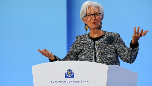 EZB-Chefin Christine Lagarde im Dezember in Frankfurt