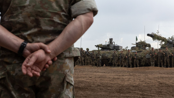 Im Mai 2024 üben NATO-Truppen in Litauen die Verteidigung.