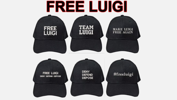 Caps bei Ebay: Noch am Donnerstag war eine Reihe von Artikeln mit den Worten „Free Luigi“ zu finden, zum Teil mit dem Konterfei von M.