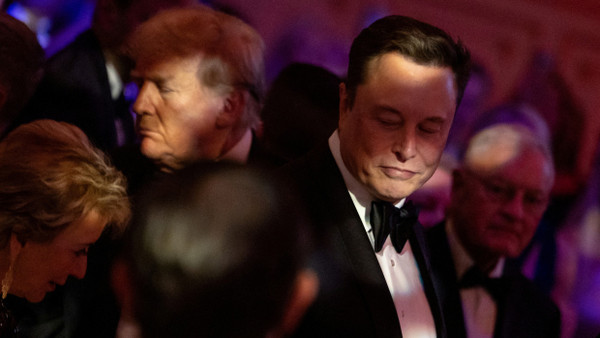 Mar-A-Lago in Palm Beach, Florida am 14. November 2024: Wird der Einfluss von Elon Musk auf Donald Trump weiter wachsen oder wird der Präsident seines neuen Beraters bald überdrüssig?