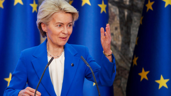 Die alte und neue Kommissionspräsidentin Ursula von der Leyen bildet eine Konstante im augenblicklichen EU-Führungsvakuum.