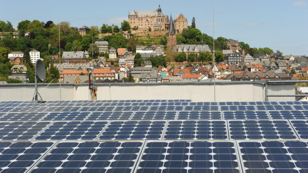 Solarmodulle in Marburg