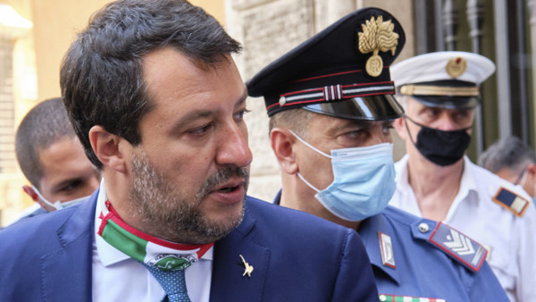 Matteo Salvini in Rom während seiner Zeit als Innenminister im Juli 2020. (Archivbild)