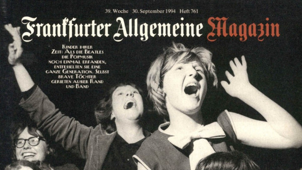 Außer Rand und Band: Beatles-Fans zierten das Titelbild des Magazins im September 1994.