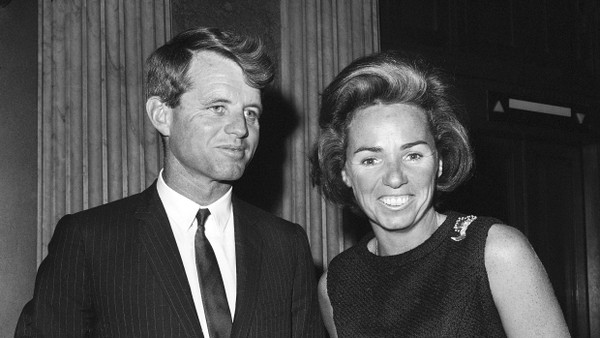 Im Oktober 1965: Ethel und Robert F. Kennedy in Washington.