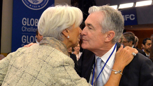 EZB-Präsidentin Christine Lagarde und Fed-Chef Jerome Powell