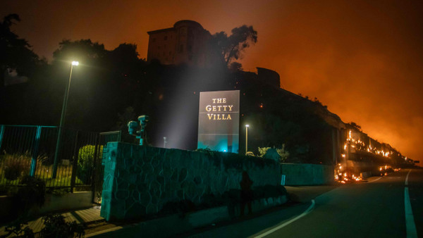 Seit Jahren auf eine Katastrophe wie diese vorbereitet: Die Getty Villa in Los Angeles