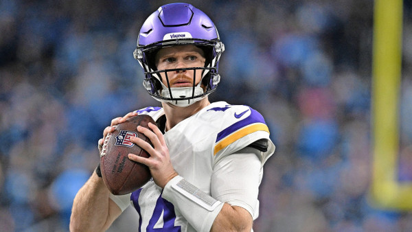 Zeig es uns! Sam Darnold will die Minnesota Vikings in der NFL zum ersten Super-Bowl-Sieg ihrer Geschichte führen.