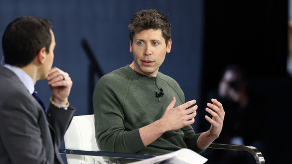 Der Open-AI-Chef Sam Altman.