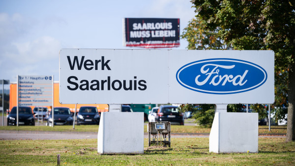 Schließt Ende 2025: das Ford-Werk in Saarlouis