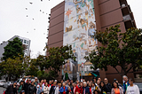 Originally painted in 1984 by Artist Johanna Poethig, TODCO Group and SOMA Pilipinas is proud to celebrate and steward the 40-year restoration of the 90 foot, seven-story mural depicting Philippine history at the corner of Rizal and Lapu Lapu streets.