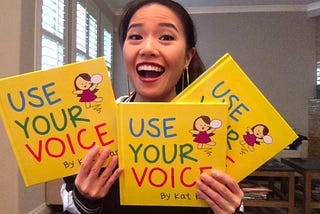 My first children’s book USE YOUR VOICE has launched!