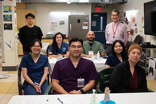 San Francisco State University Nursing Students at Hotel Isabel providing health screenings and health education to TODCO residents.