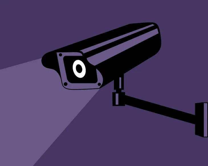 Illustration of surveillance camera