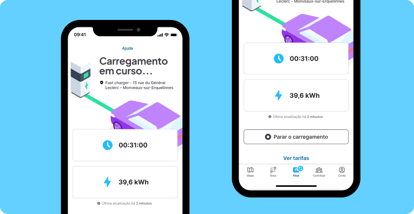 Aplicação Chargemap