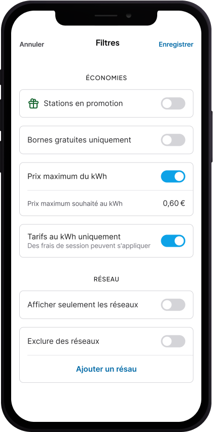 Filtrez les stations selon <span>leur tarification</span>