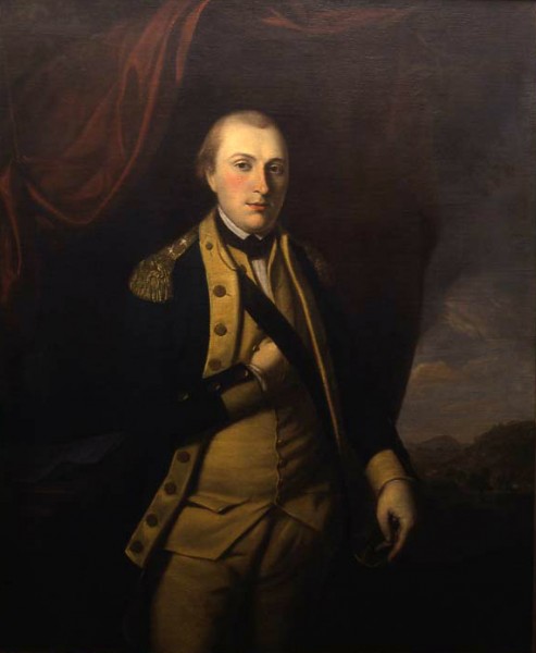 Portrait of Marquis de Lafayette, Charles Willson Peale, 1779 (Washington-Custis-Lee Collection, Washington and Lee University, Lexington, VA)