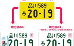 軽自動車の白ナンバー「ラグビーワールドカップ特別仕様ナンバープレート」は今月で終了