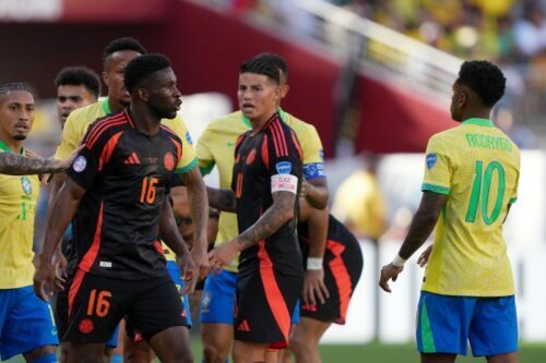 ブラジルとコロンビアが対戦した [写真]=Getty Images