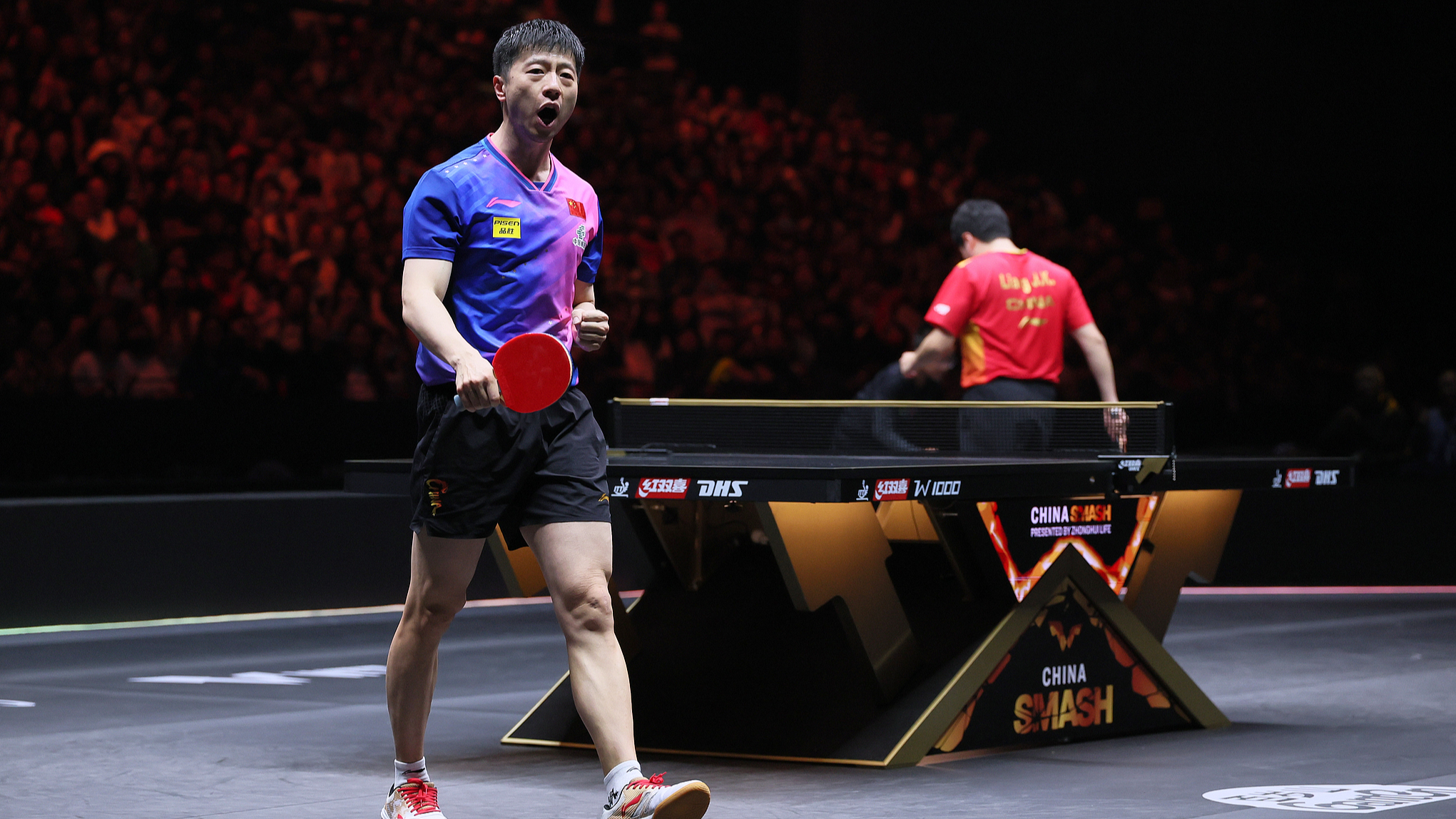 Ma Long and Lin Shidong set up men's singles final at WTT China Smash 