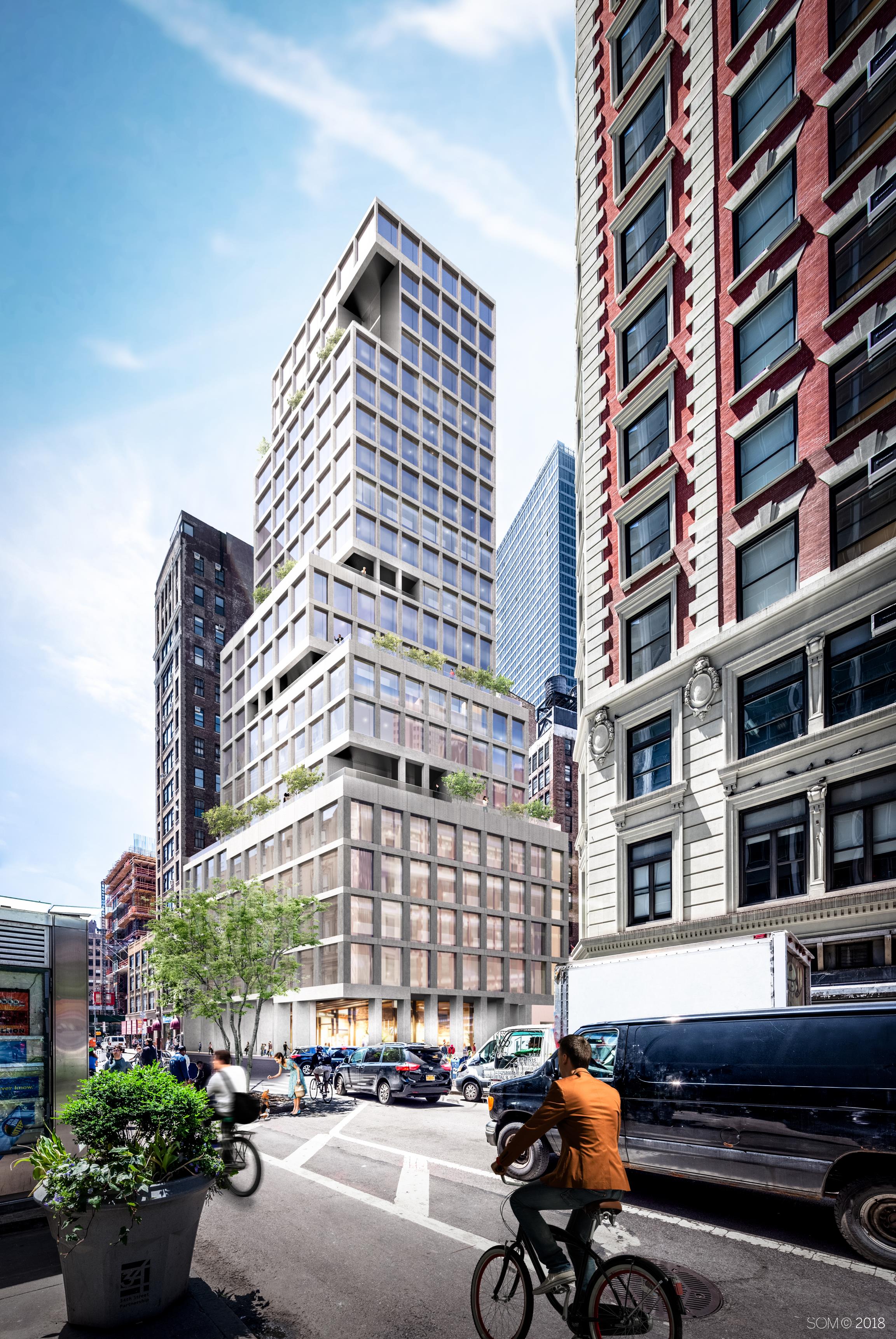 1241 Broadway, rendering from GDSNY