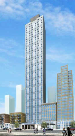 140 West 28th Street, rendering by Gene Kaufman