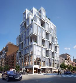 Final rendering of 101 West 14th Street - Binyan Studios; ODA New York