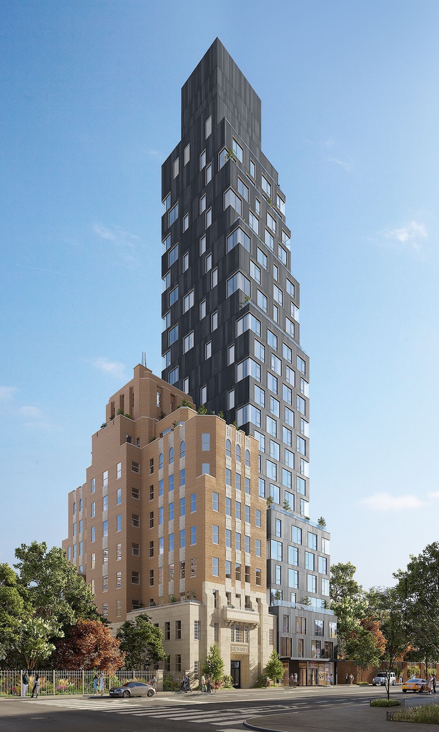 222 E. Broadway. Rendering by Binyan Studios