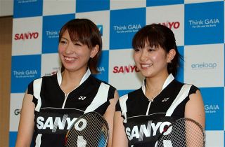 バドミントン伝説ペアが復活2ショット「ちょっとレベチ」「やっぱりこのペアが一番好き」