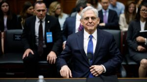 The Justice Department said it will not pursue a criminal cases against U.S. Attorney General Merrick Garland.