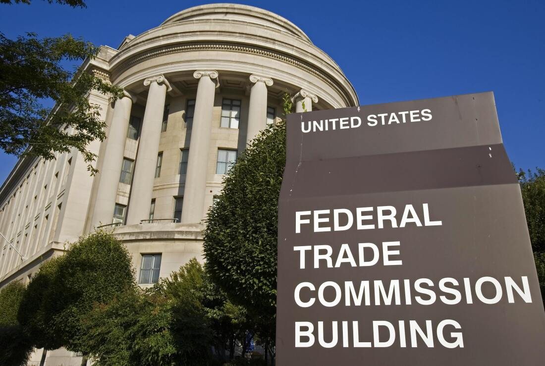 The U.S. Federal Trade Commission building is seen on September 19, 2006 in Washington, D.C.