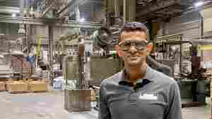 Sachin Shivaram, CEO of Wisconsin Aluminum Foundry in Manitowoc, Wisc., realized during the pandemic how much his employees were struggling with child care. Figuring out how to help them has been challenging.